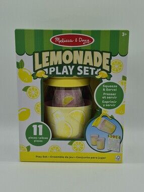 🍋 Melissa & Doug Lemonade Pretend Play Set NEW Sealed